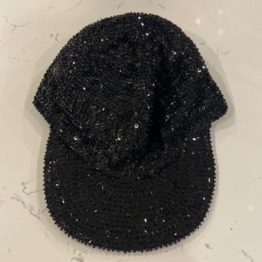 💎Vintage beaded sequin Bedazzled Baseball Cap 💎